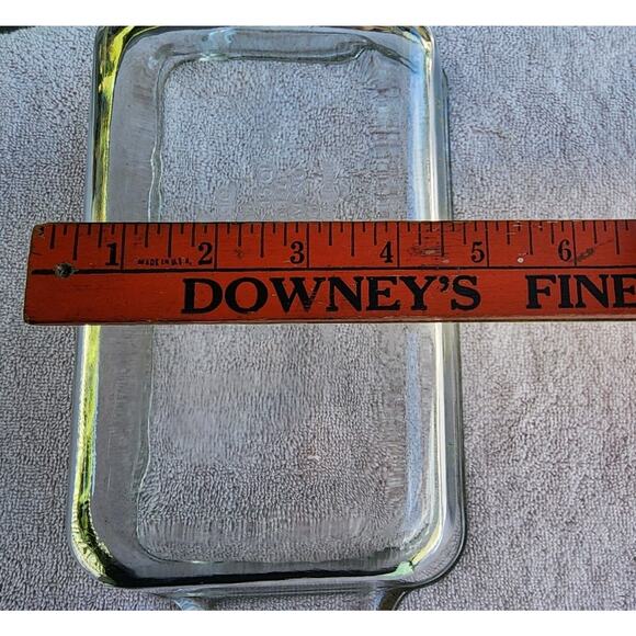 VTG 1987 Blue Ribbon Goose Anchor Hocking Loaf Dish Baking 1.5 Quart Retro - Picture 8 of 13